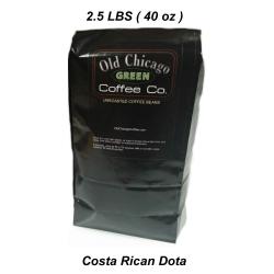 Costa Rican Dota Rare Unroasted Green Coffee Beans - Raw