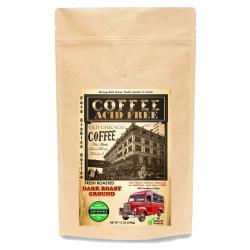 Acid Free Dark Roast Ground Coffee 12 Oz