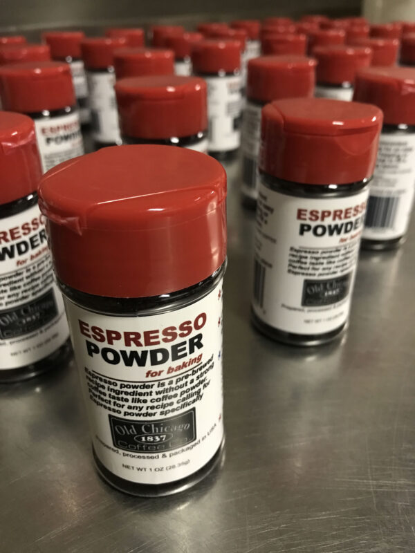 Espresso Powder bottles